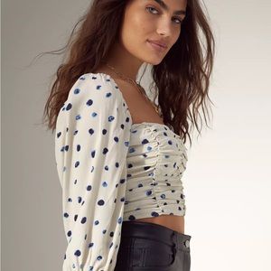 Aritzia Wilfred Lolita Blouse